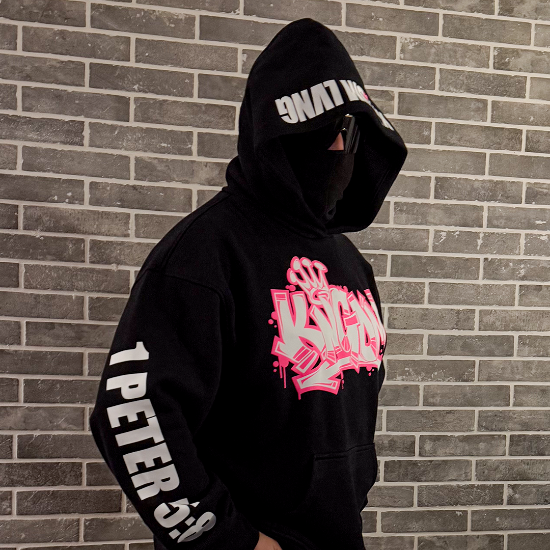 ら*ち様 kegøn DONTMIND merch hoodie kegon KNGDM LVNG Hoodie – GREG ROMANO ART