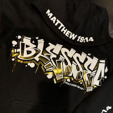Load image into Gallery viewer, Blessed Hoodie with Custom Bible Verse