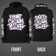 Load image into Gallery viewer, Custom Hoodie Deluxe (Front, Back, Sleeves & Hood)