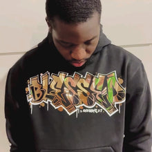 Load and play video in Gallery viewer, Blessed Hoodie with Custom Bible Verse