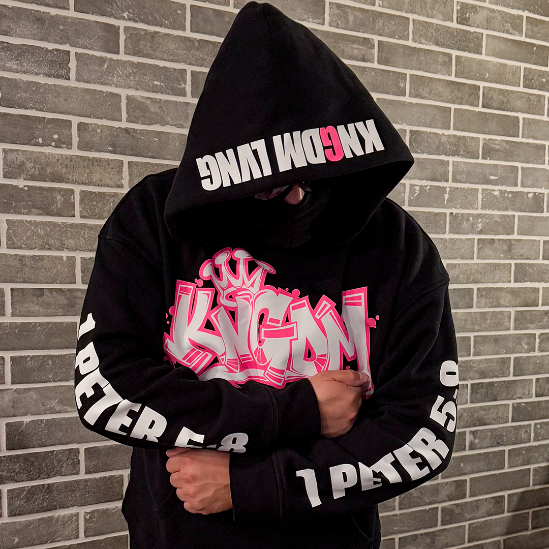 KNGDM LVNG Hoodie – GREG ROMANO ART