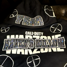 Load image into Gallery viewer, COD Warzone x Black Ops 7 Custom Drip Hoodie – Bling Edition
