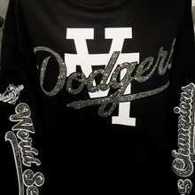 Load image into Gallery viewer, Dodgers 2025 World Series Champions – Blinged Out Limited Edition Hoodie
