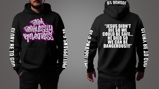 Team Fearless Relentless Hoodie BLING EDITION