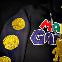 Load image into Gallery viewer, Mario Galaxy Hoodie Blinged Out
